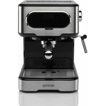 Gorenje ESCM15DBK Μηχανή Espresso 1100W Πίεσης 15bar Ασημί Gorenje ESCM15DBK Μηχανή Espresso 1100W Πίεσης 15bar Ασημί